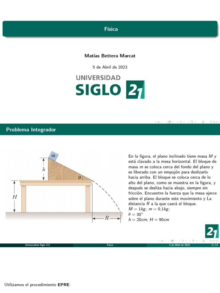 Clase 2 2023 pdf masa mecanica clasica