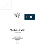 Pro B650-P Wifi: Motherboard