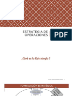 Estrategia de Operaciones: IUA Facultad. de Ciencias de La Administración