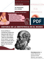 Historia de La Obstetricia en El Mundo