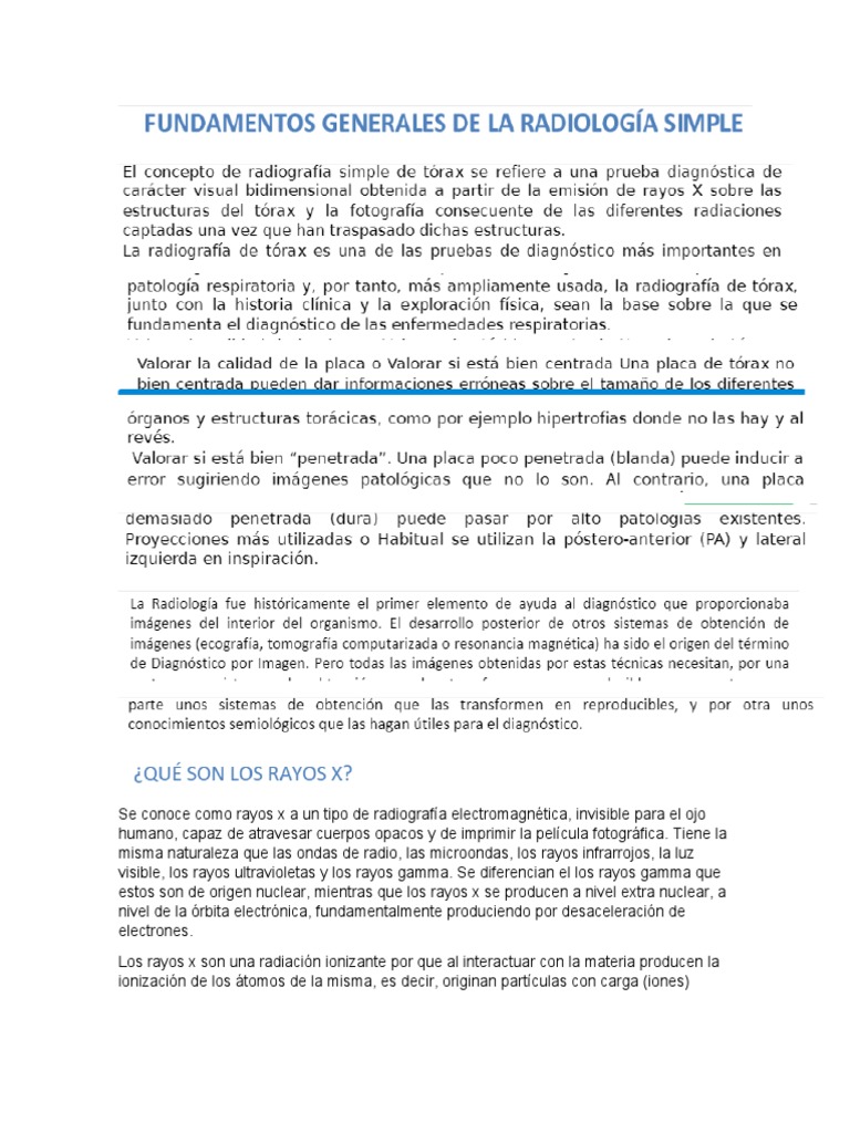 Examen de Rayos X | PDF | Rayo X | Ct Scan