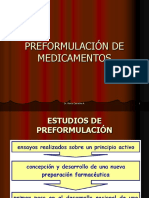 Estudios de preformulación de medicamentos