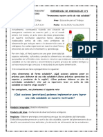 Docente: Natividad Cobos Zuñiga Área: Educación para El Trabajo Año y Sección: 4° A-B-C-D-E-F-G-H Fecha: 10-04-2023/ 14-04-2023