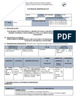 ACTIVIDAD DE APRENDIZAJE Nº 07_EDA 2_ESCASEZ DE AGUA_I PERIODO