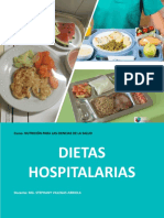 Nutrición para ciencias de la salud: Dietas hospitalarias