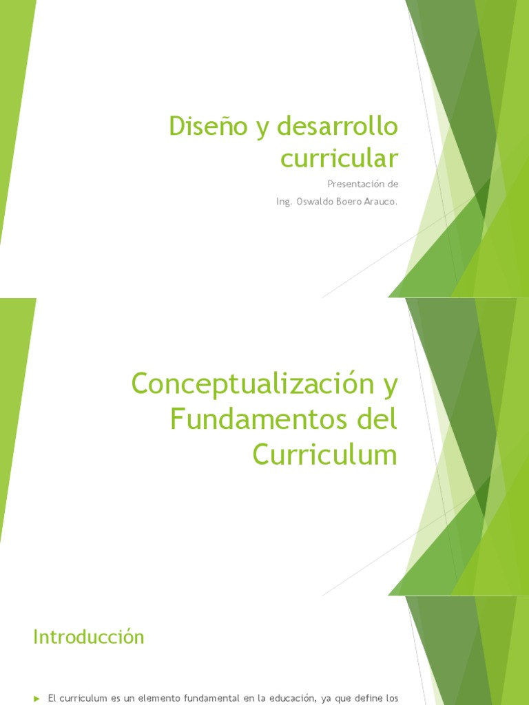 Trabajo Final - Diseño y Desarrollo Curricular - OBoero | PDF | Plan de ...