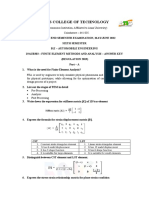 19AUB303 - Answer Key