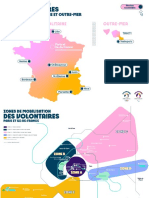 Carte Des Zones Geographiques de Mobilisation Des Volontaires