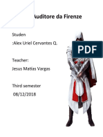 Ezio Auditore da Firenze, the Prophet and Mentor of the Italian Assassins