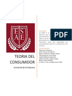 Teoria Del Consumidor