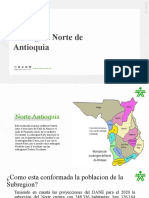 Subregion Norte Antioquia