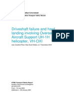 Driveshaft Failure and Hard Landing Involving Overseas Aircraft Support UH-1H Helicopter, VH-OXI