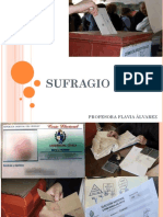 Sufragio