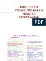 KOMUNIKASI TERAPEUTIK Yufi