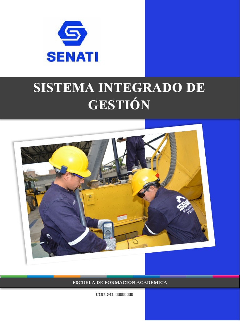 Sistema Integrado De Gestión En El Senati Pdf