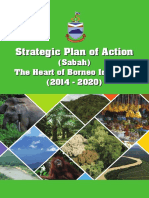 Strategic Plan Of Action For Sabah's Heart Of Borneo Initiative (2014-2020