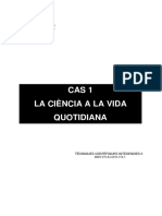 Cas 1 La Ciència A La Vida Quotidiana: Técniques Científiques Integrades Ii