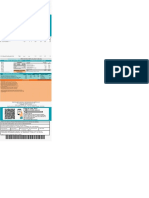 Conta de energia elétrica residencial