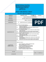 Nota Kuliah (2) MAINTAIN QUALITY CONTROL (QC) SERVICED PRODUCT