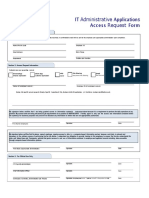 Applications Access Request Form Template Indoaksara
