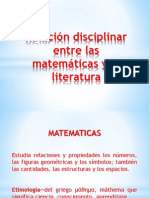 Matematicas y Literatura