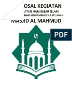 Proposal Kegiatan Masjid Al Mahmud: Peringatan Hari Besar Islam