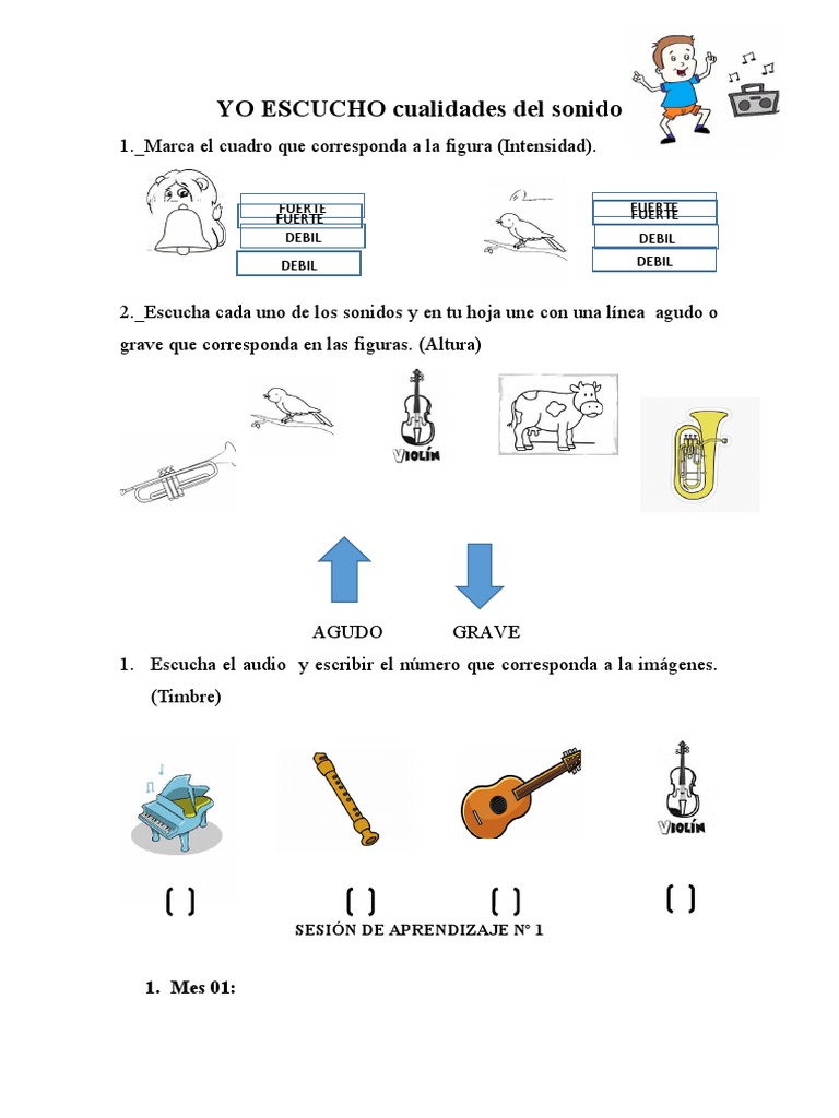 Yo Escucho 1 | PDF | Sonido