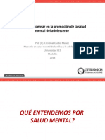 Promoción de La Salud Mental en Jóvenes