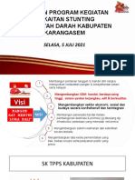 Paparan Program Kegiatan Berkaitan Stunting Pemerintah Darah Kabupaten Karangasem