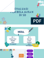 Evaluasi Pembelajaran Di SD