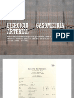 Ejercicio Gasometría Arterial