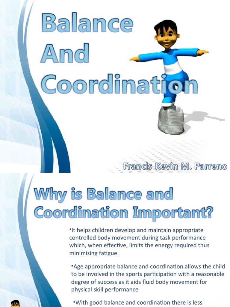 Enhancing Child Balance and Coordination | PDF | Physical Therapy ...