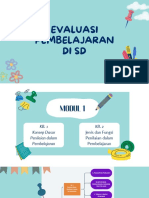 Modeul 1 Evaluasi Pembelajaran Di SD