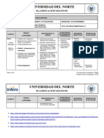 Planificación Docente