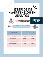 Criterios de Hipertensión en Adultos @anecnotes - Medic