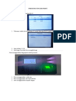 Presensi Finger Print