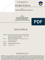 Review Jurnal: Metodologi Penelitian