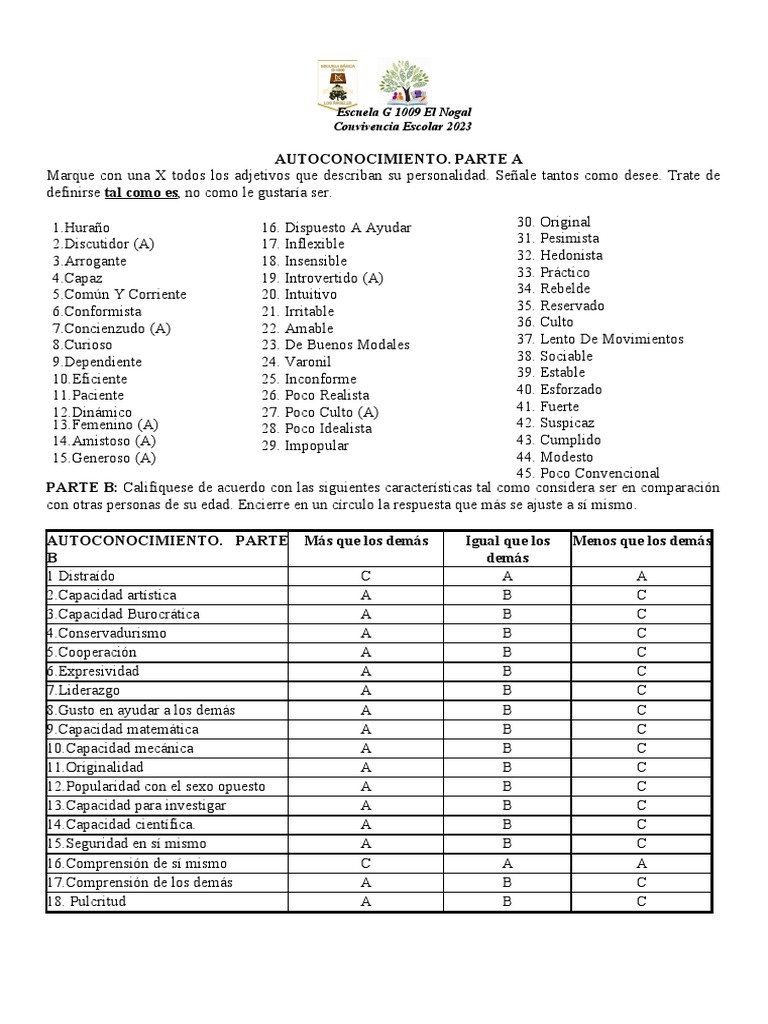 Test Holland | PDF | Science