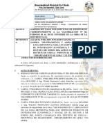 INFORME # - 2021-JOS-SBOPyEP - MDCH - CONFORMIDAD DE PAGO SUPERVISION VAL N°04 CASAPALCA