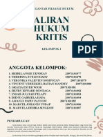 Aliran Hukum Kritis