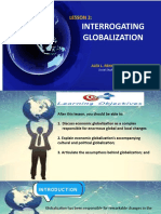 Interrogating Globalization: Lesson 2