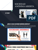 Sociedad Anónima Abierta