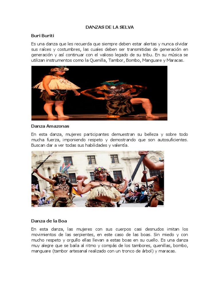 Danzas De La Selva Pdf 