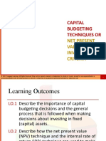 Capital Budgeting Techniques Slides