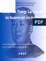 Mao Tse Tung: La Ley de Lo Bueno en Lo Malo.: Universidad Nacional de Ingenieria Facultad de Ingeniería Ambiental