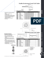 2018 Eu Standard Load Cell Cable