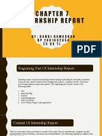Randi Ramadhan - 2001032054 - Chapter 7 Internship Report