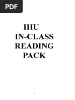 IHU IN-CLASS READING Inter