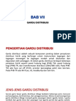 Bab Vii: Gardu Distribusi