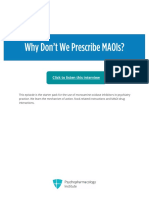 PDF - Why Dont We Prescribe MAOIs